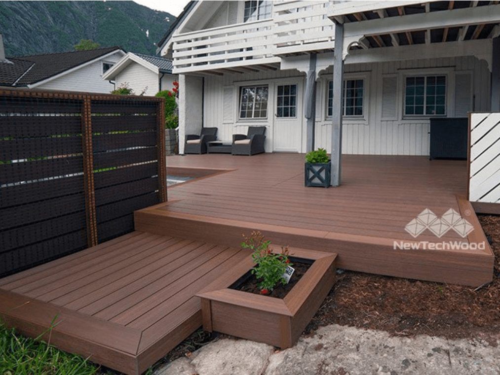 une terrasse extérieure naturelle vous plonge bonne humeur pour lire