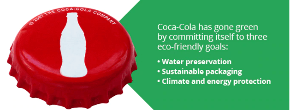 coca cola devenu vert