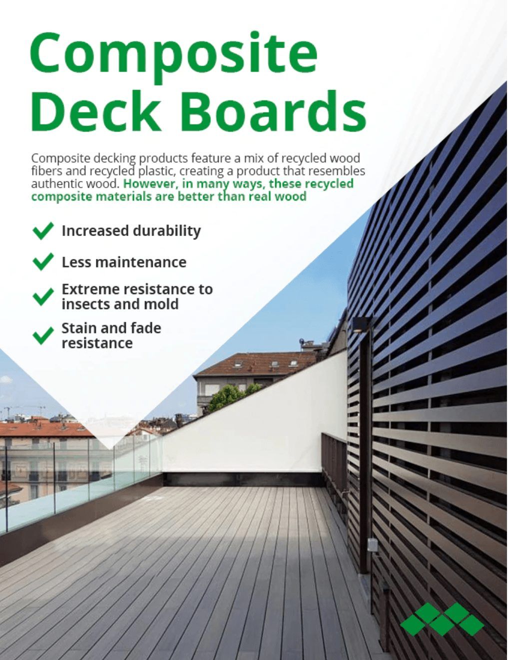 planches de terrasse composites