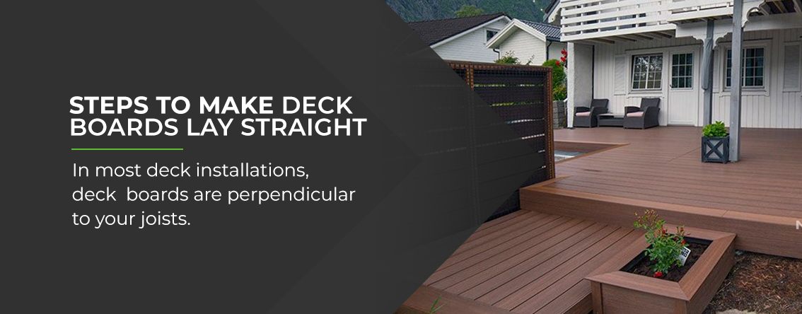 Étapes pour fabriquer des planches de terrasse - Poser droites